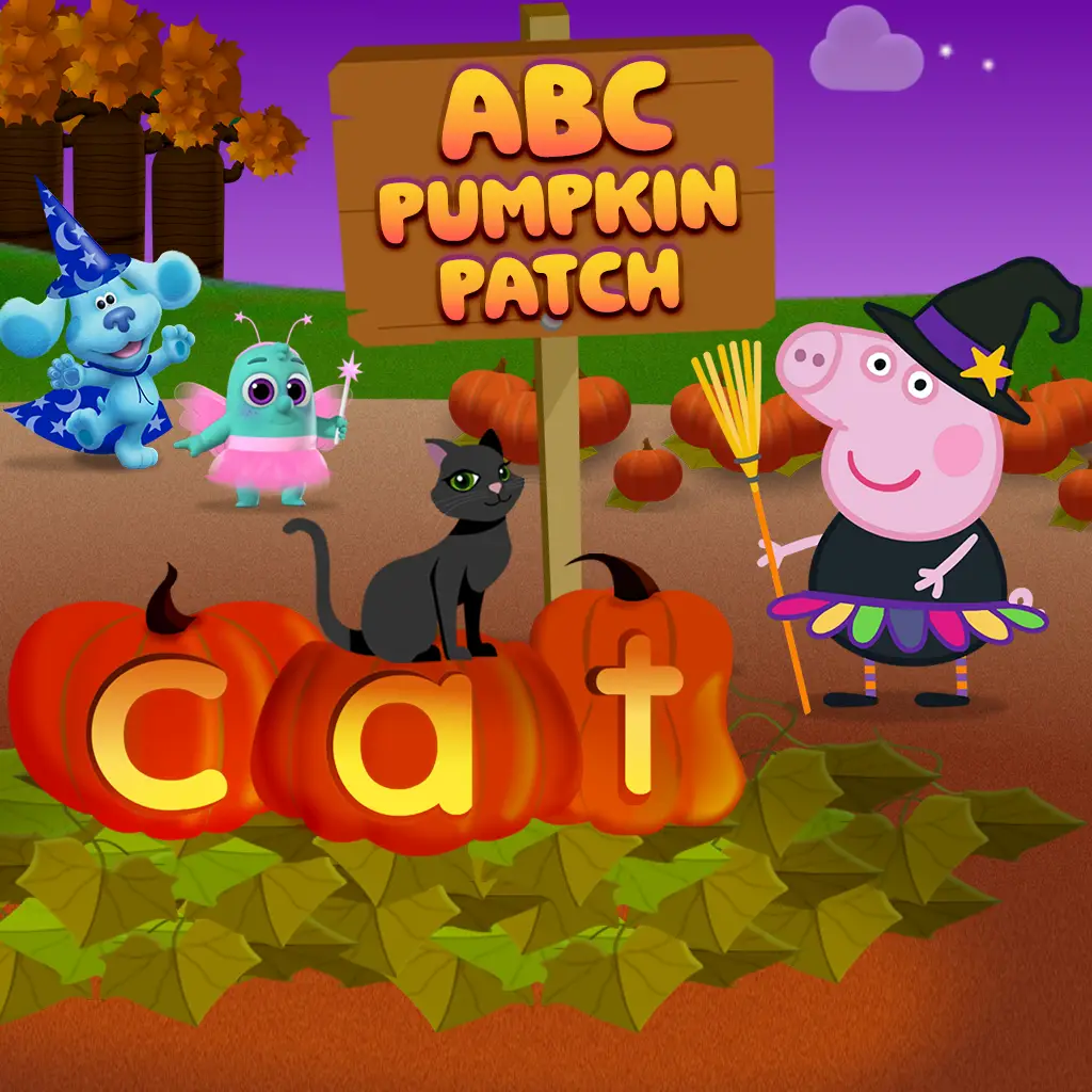 ABC Pumpkin Patch Game Thumbnail.